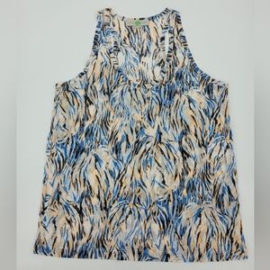 Stella McCartney Zebra Print Tank Top
